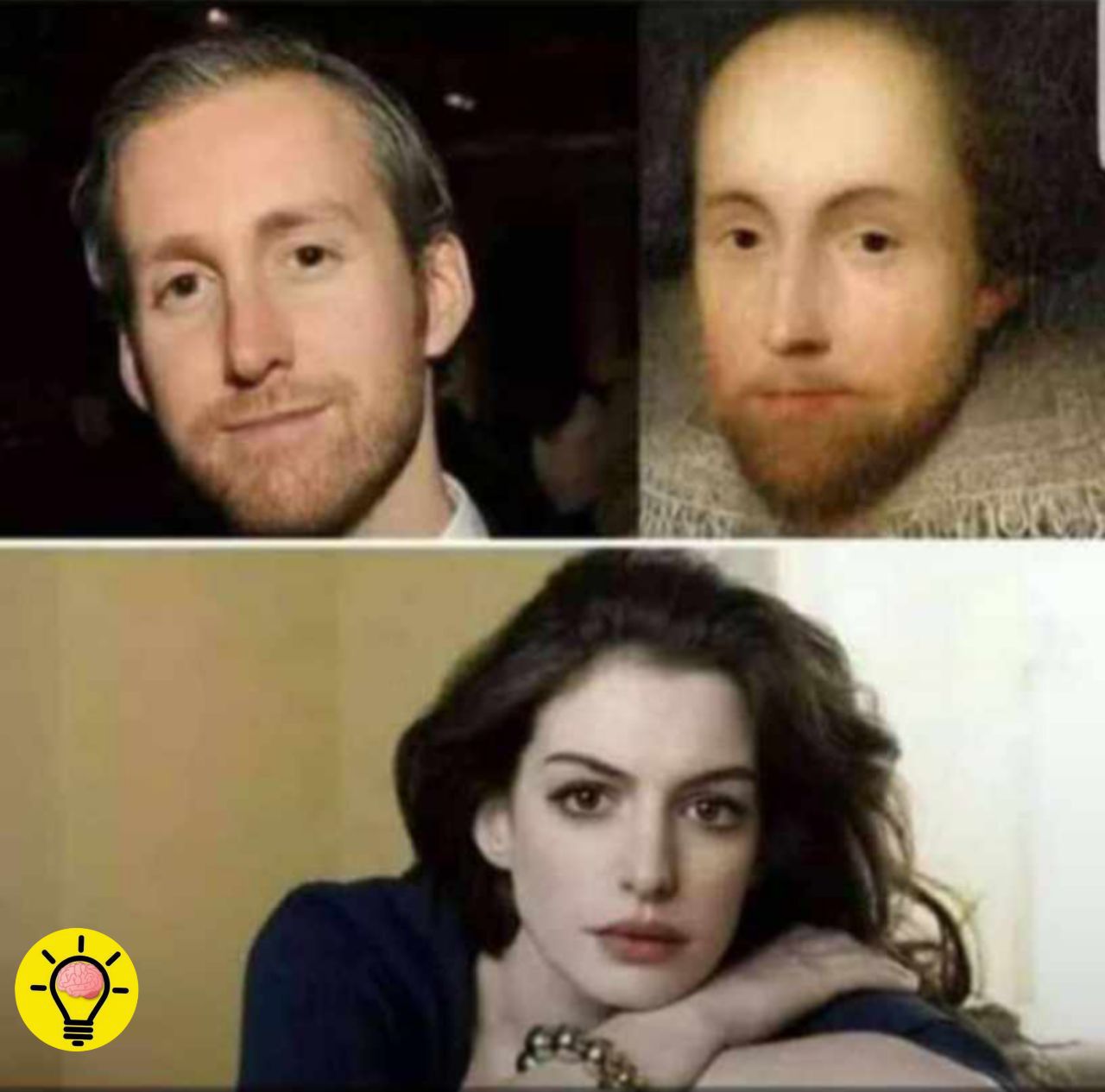 Increíble coincidencia: Esposo de Anne Hathaway se parece a Shakespeare, cuyo esposa se llamaba Anne Hathaway