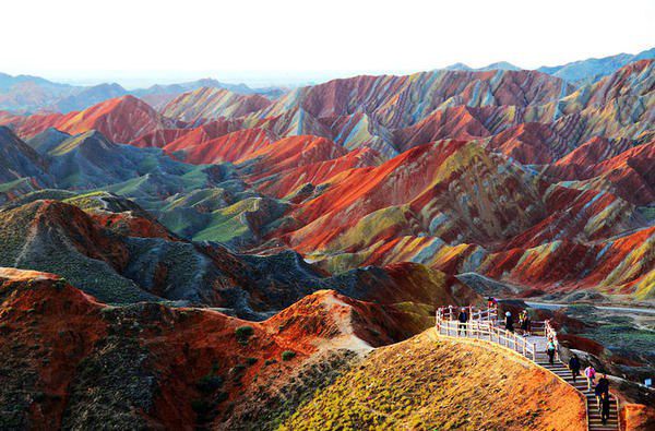 Parque Geológico de Zhangye: El Asombroso Arcoíris de China