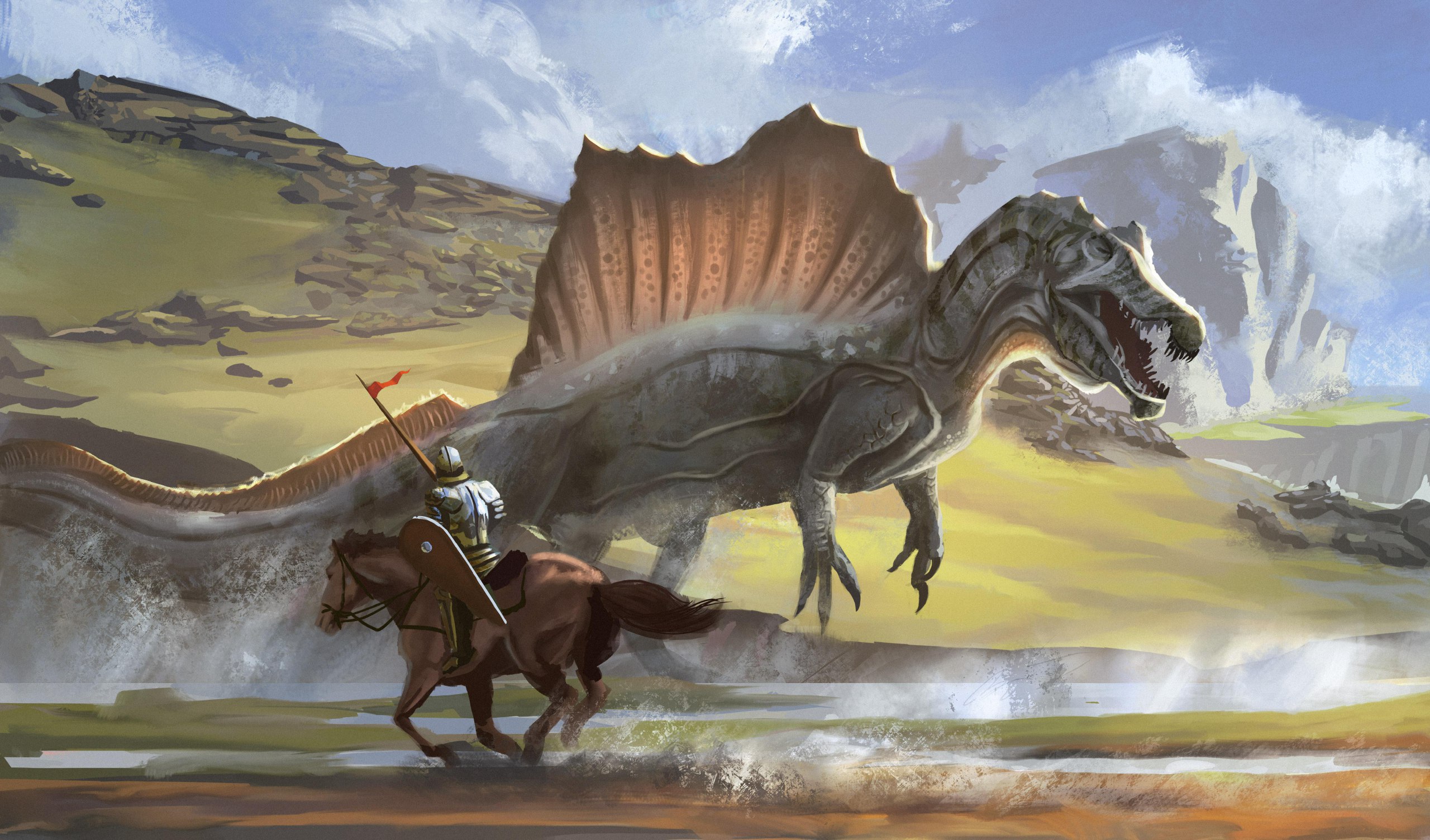 Descubren en Australia los fósiles del 'dragón del trueno', un dinosaurio de 12 metros que vivió hace 100 millones de