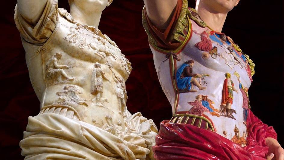 El color perdido de las estatuas antiguas: un mito desmentido