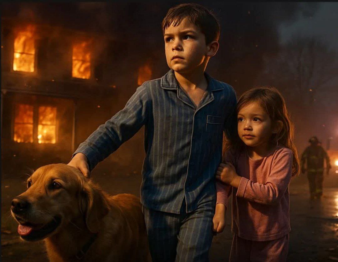 Niño de 5 años rescata a su hermana y a su perro de incendio