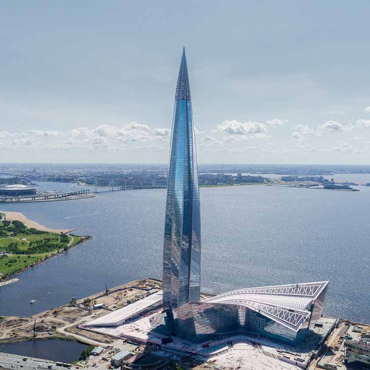 Lakhta Center: el rascacielos más alto de Europa